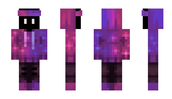 Minecraft skin Violet_F