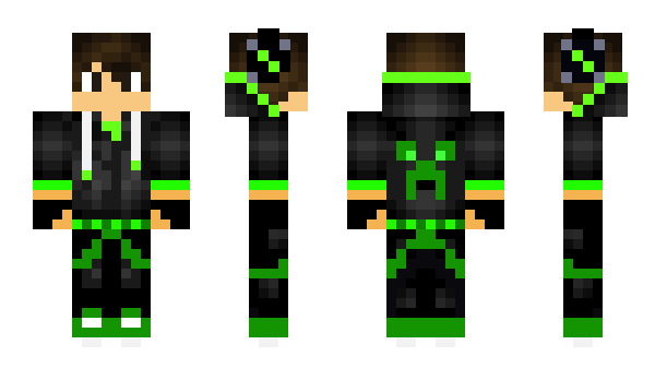 Minecraft skin mcLuka