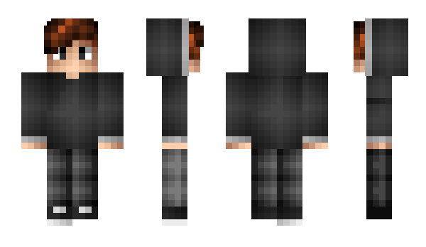 Minecraft skin blacklemur4