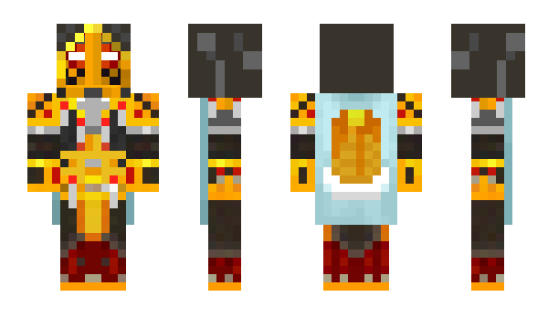 Minecraft skin Noir_e
