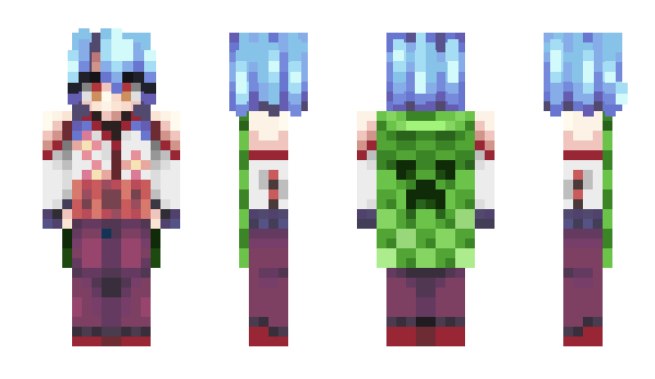 Minecraft скин по нику Solteira