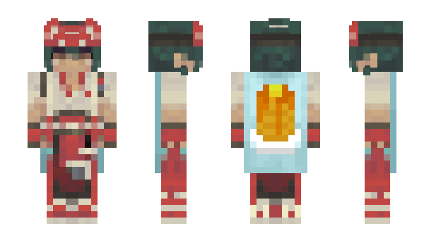 Minecraft skin Skadice