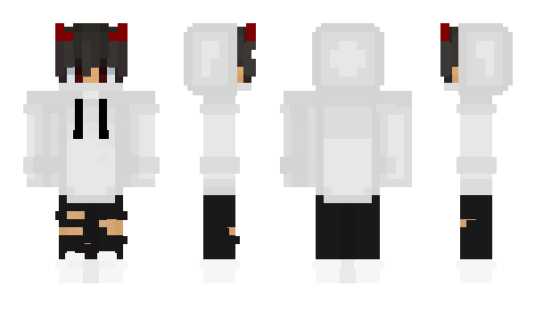 Minecraft skin Demonsau