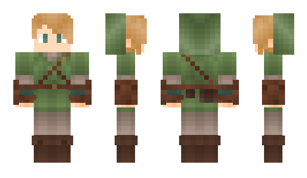 Minecraft skin Alex_Gan