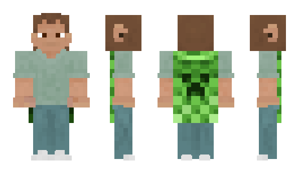 Minecraft скин по нику Zelibobba
