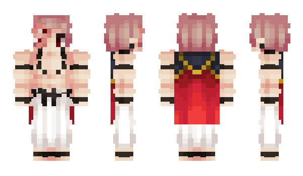 Minecraft skin HeianEraSukuna
