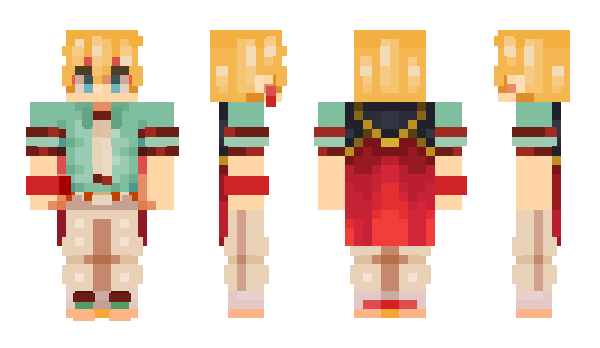 Minecraft skin odonai