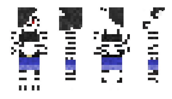 Minecraft skin bluegillz