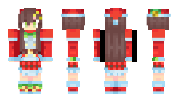 Minecraft skin HimekawaYuki