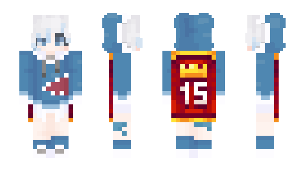 Minecraft skin troll_aura
