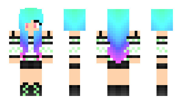 Minecraft skin Skideerile