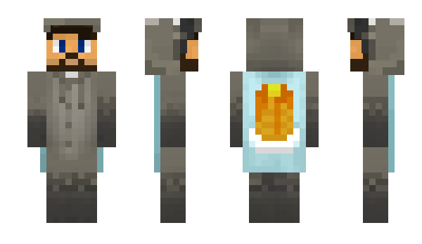 Minecraft скін по ніку LetoFox