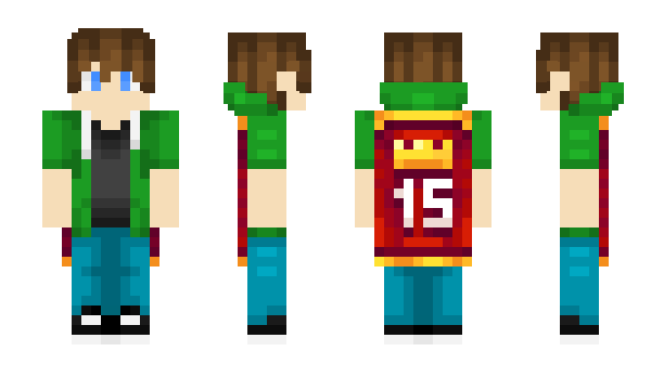 Minecraft skin Cryblock1