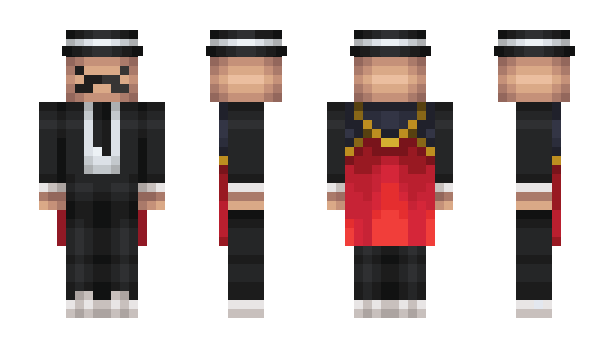 Minecraft skin kretowur