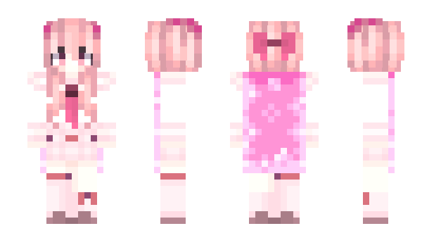Minecraft skin _heibai