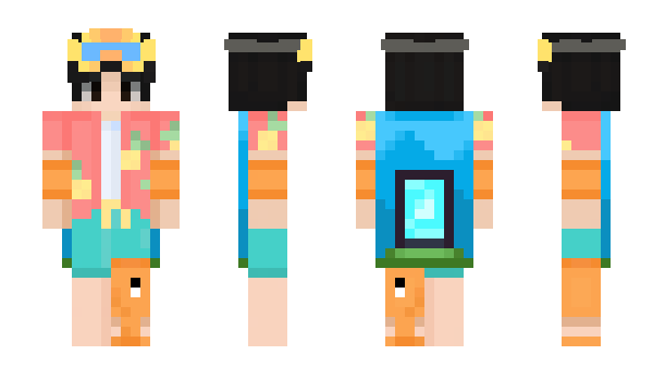Minecraft skin Xejai