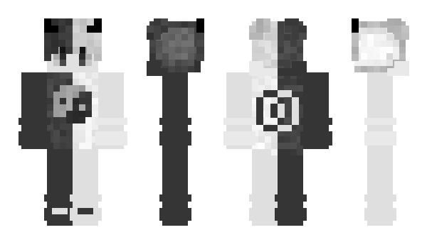 Minecraft skin Axolteo