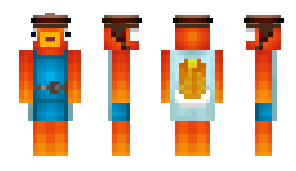 Minecraft skin FishysCPVP
