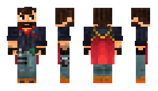 Minecraft skin Jeskai_Jet