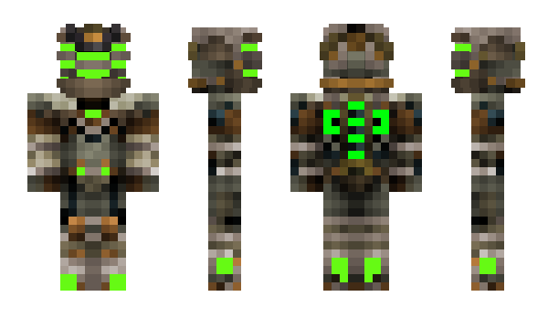 Minecraft skin Klouder