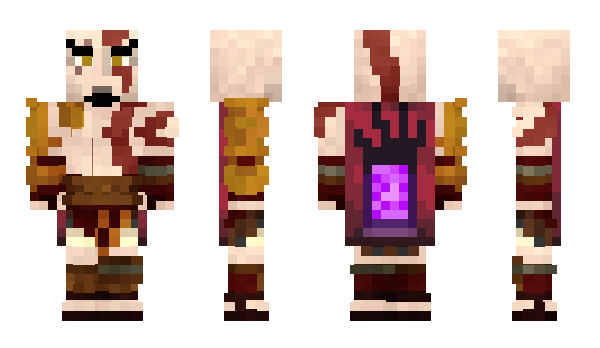 Minecraft скин по нику xX_GodofWar_Xx