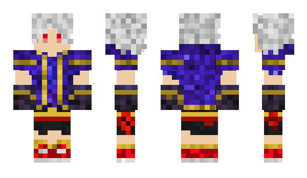 Minecraft skin AzulBlu