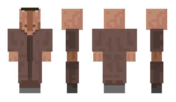 Minecraft скин по нику TheMittenMan
