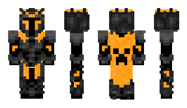Minecraft skin orangemannn