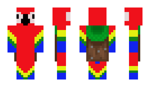 Minecraft skin TheMacaw