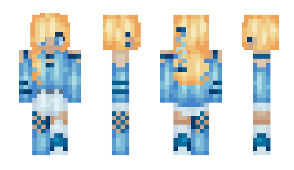 Minecraft skin Genevieeve