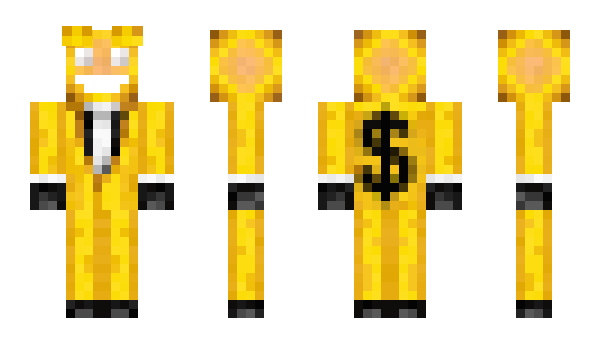 Minecraft skin GoldyMC