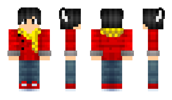 Minecraft skin Gostmo