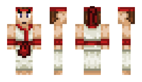 Minecraft skin Elyee