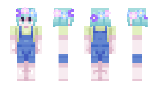 Minecraft skin FlatFace