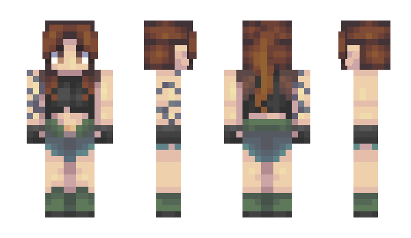 Minecraft skin 3rownz