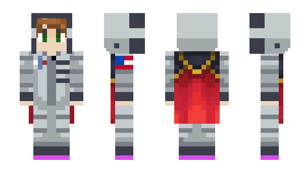 Minecraft skin Entronaut