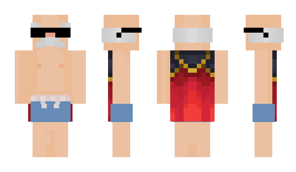 Minecraft skin Cribibble