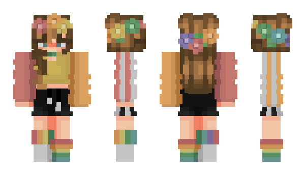 Minecraft скин по нику Tata_Momo
