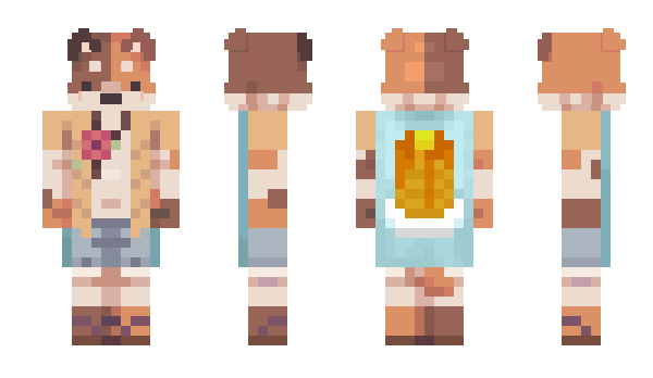 Minecraft skin captrealm