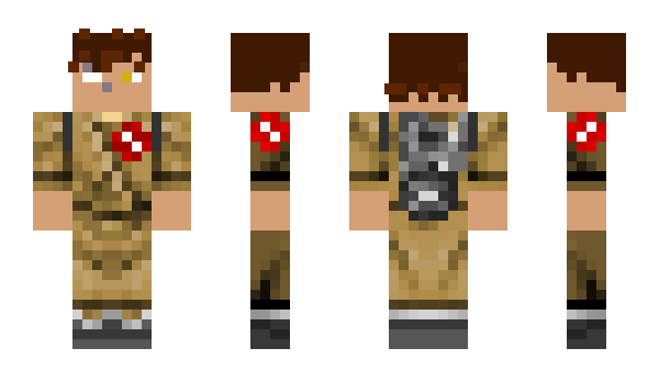 Minecraft skin Ghostbuster777