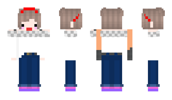 Minecraft skin SAKIchan07