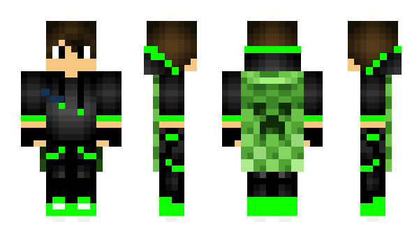 Minecraft skin Dzx7