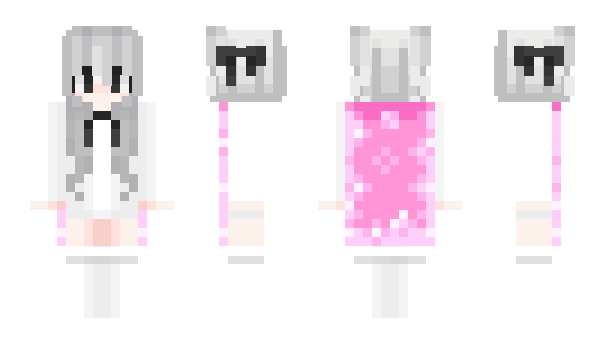 Minecraft скін по ніку Yumi_Cute_girl