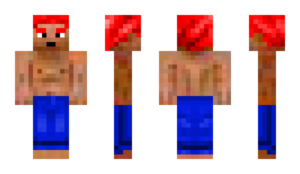 Minecraft скін по ніку Gybin