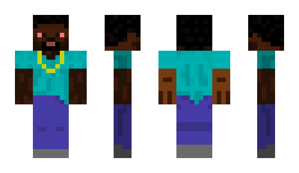 Minecraft skin Karolis