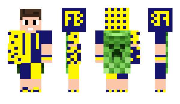 Minecraft skin FBmode