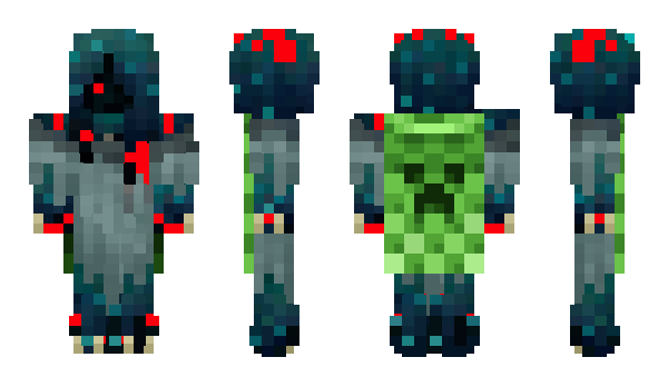 Minecraft скин по нику BLOODKINGOFGAMES