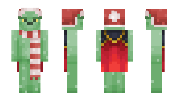 Minecraft skin Green_washing