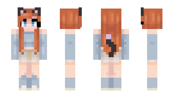 Minecraft skin CoraI