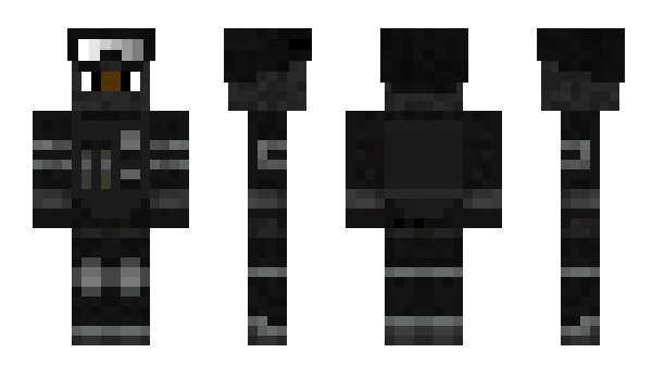 Minecraft skin Bombardin